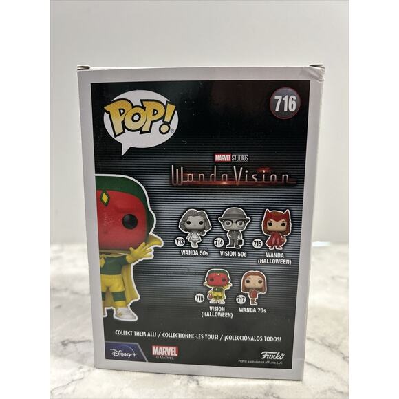 Funko Pop! Wanda Vision Vision (Halloween) #716 See Description - Picture 3 of 7